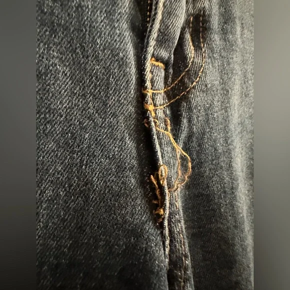 Madewell Tapered Leg High Rise Denim - Picture 8 of 10